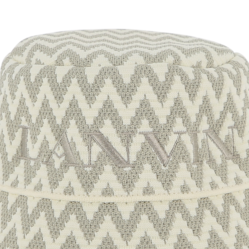 KNITTED FABRIC BUCKET HAT LANVIN 
                        BOY