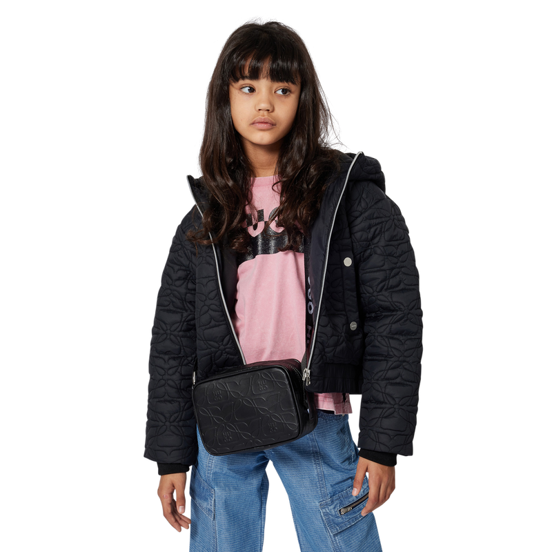 Hooded down jacket HUGO 
                        GIRL
