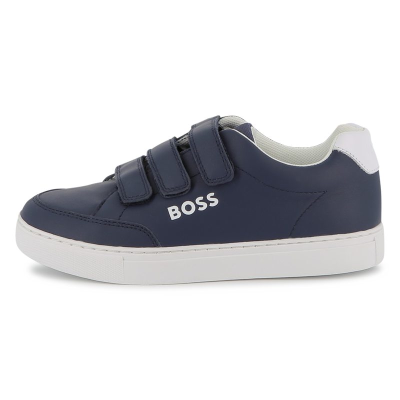 Cowhide leather sneakers BOSS 
                        BOY