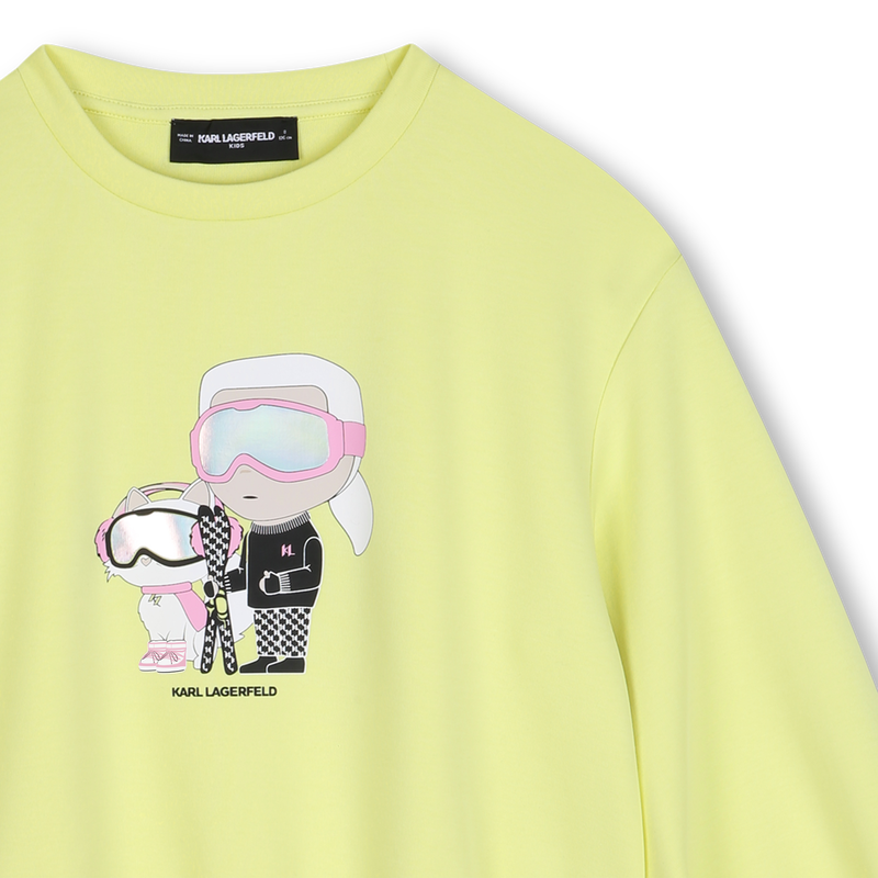 Sweatshirt KARL LAGERFELD KIDS 
                        GIRL