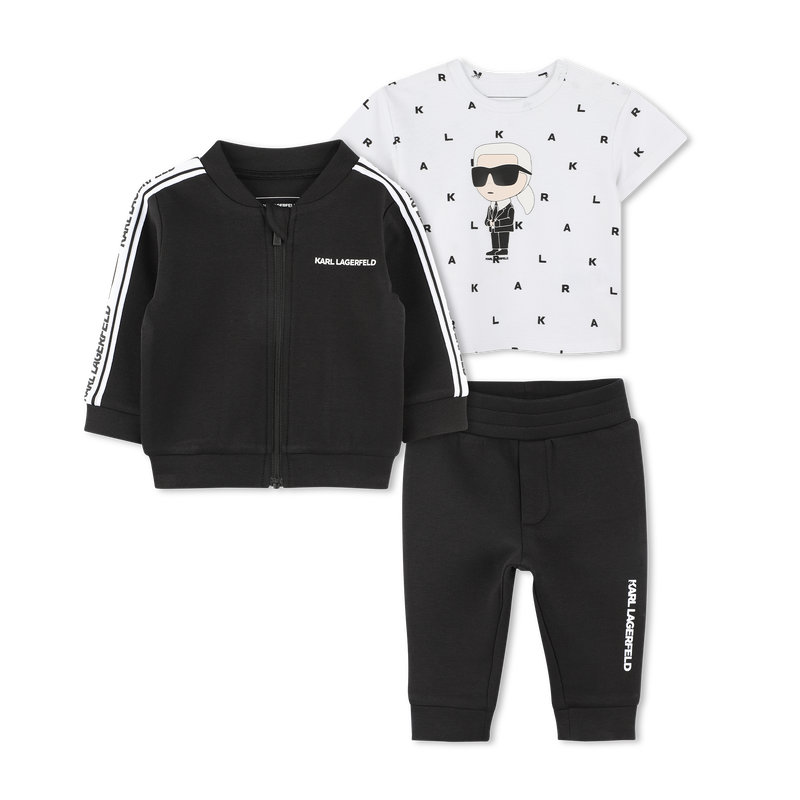 3-piece jogging set KARL LAGERFELD KIDS 
                        BOY