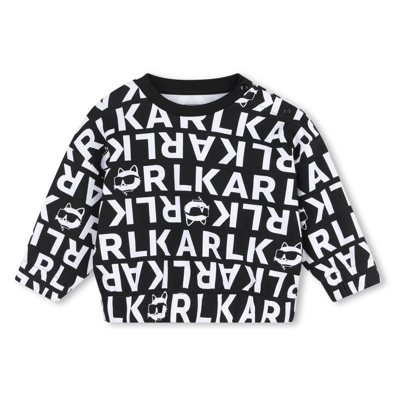 Sweatshirt and pants set KARL LAGERFELD KIDS 
                        GIRL