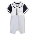 Short colour-block romper BOSS 
                    BOY
