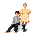 Ceremony dress and scrunchie KENZO KIDS 
                    GIRL