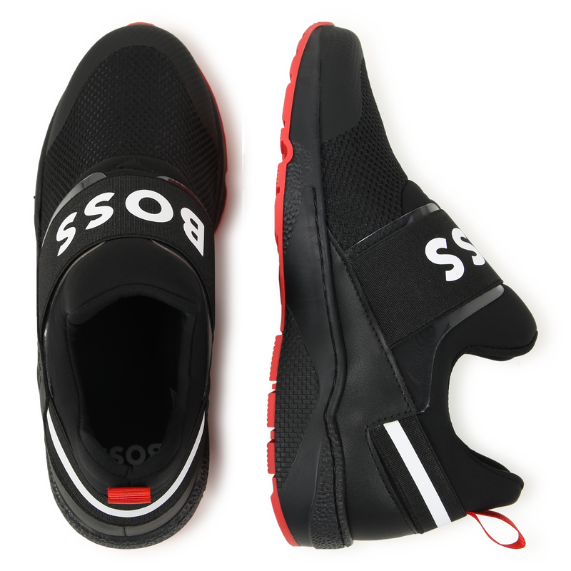 Multi-Material Sneakers BOSS 
                        BOY