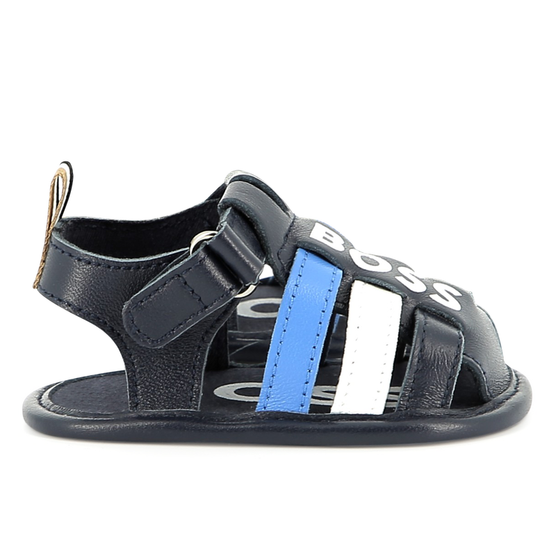 Hook-and-loop strap sandals BOSS 
                        BOY
