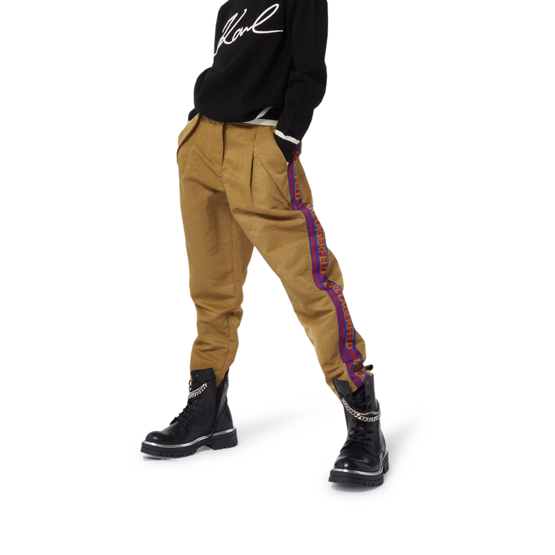 Embroidered signature jumper KARL LAGERFELD KIDS 
                        GIRL