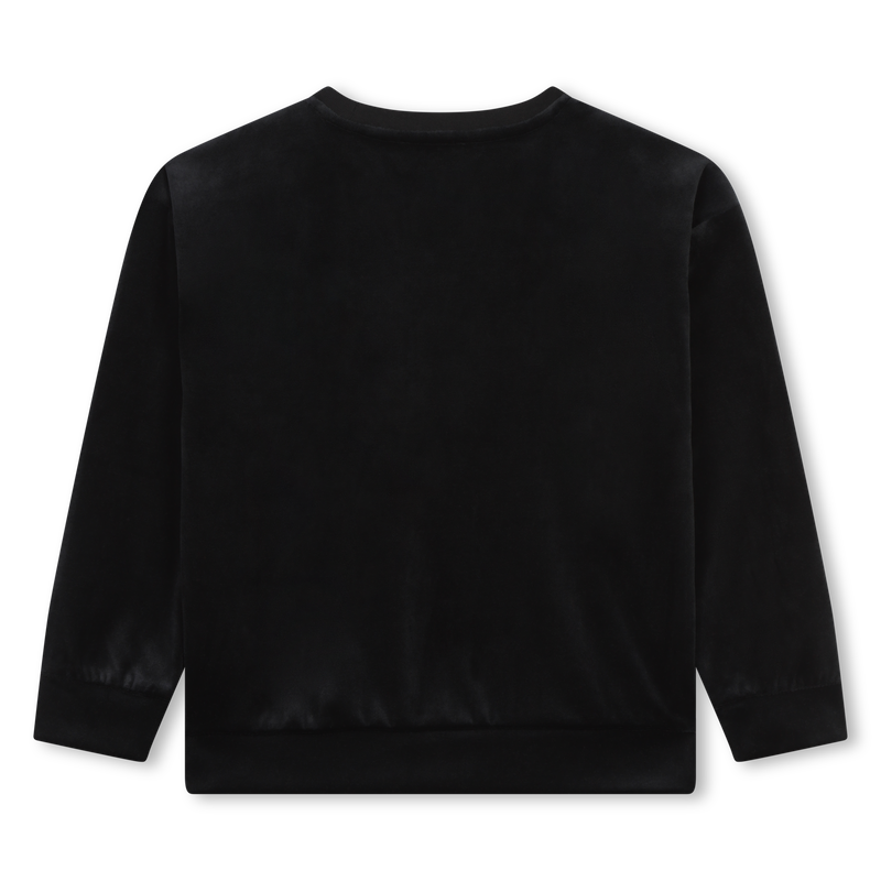 Velvet sweatshirt SONIA RYKIEL 
                        GIRL