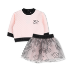 Sweatshirt and skirt set KARL LAGERFELD KIDS 
                    GIRL