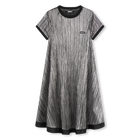 Short-sleeved pleated dress DKNY 
                    GIRL