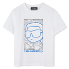 Placement print T-shirt KARL LAGERFELD KIDS 
                    BOY