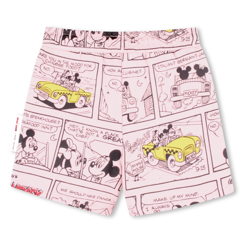 Cotton fleece shorts MARC JACOBS 
                        GIRL