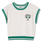 Short-sleeved jumper KIDS AROUND 
                    GIRL