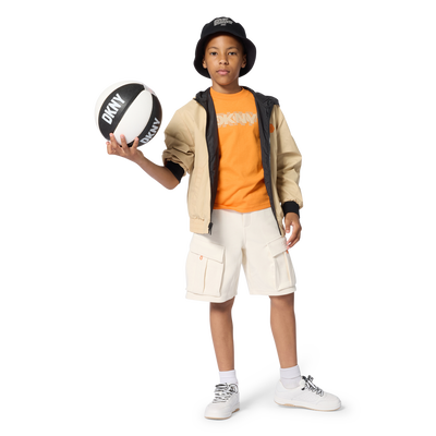 FLEECE BERMUDA SHORTS DKNY BOY