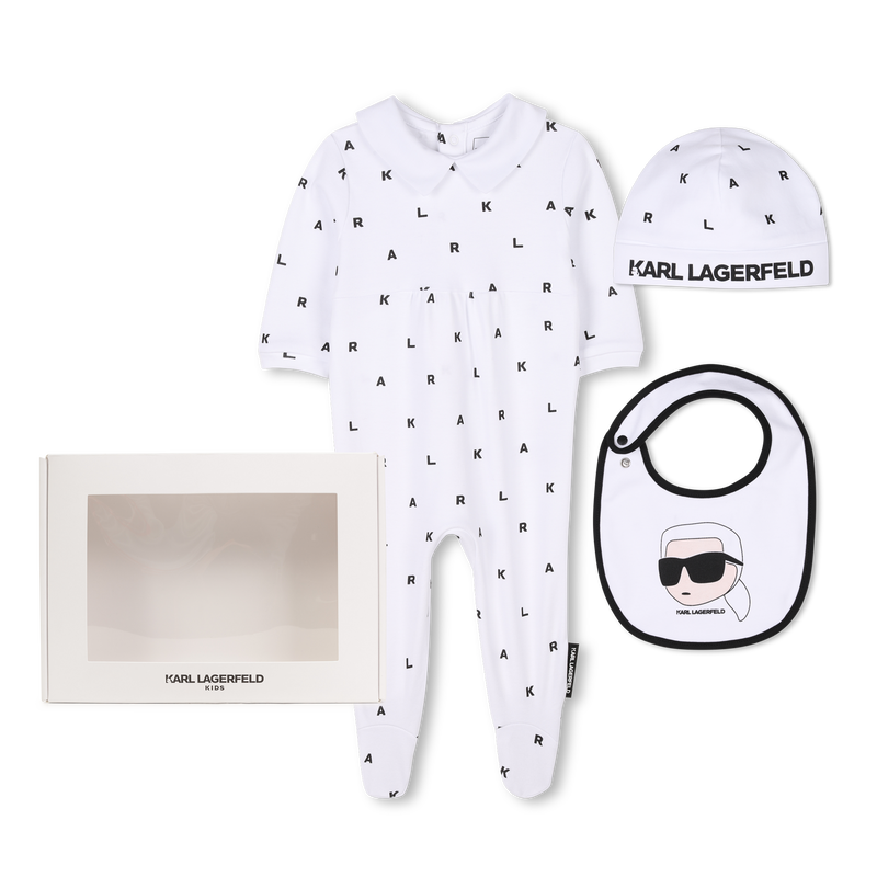 Three-piece newborn set KARL LAGERFELD KIDS 
                        BOY