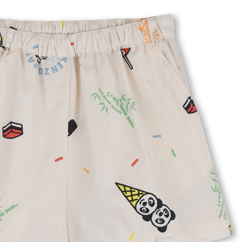 T-SHIRT AND SHORTS SET KENZO KIDS 
                        BOY