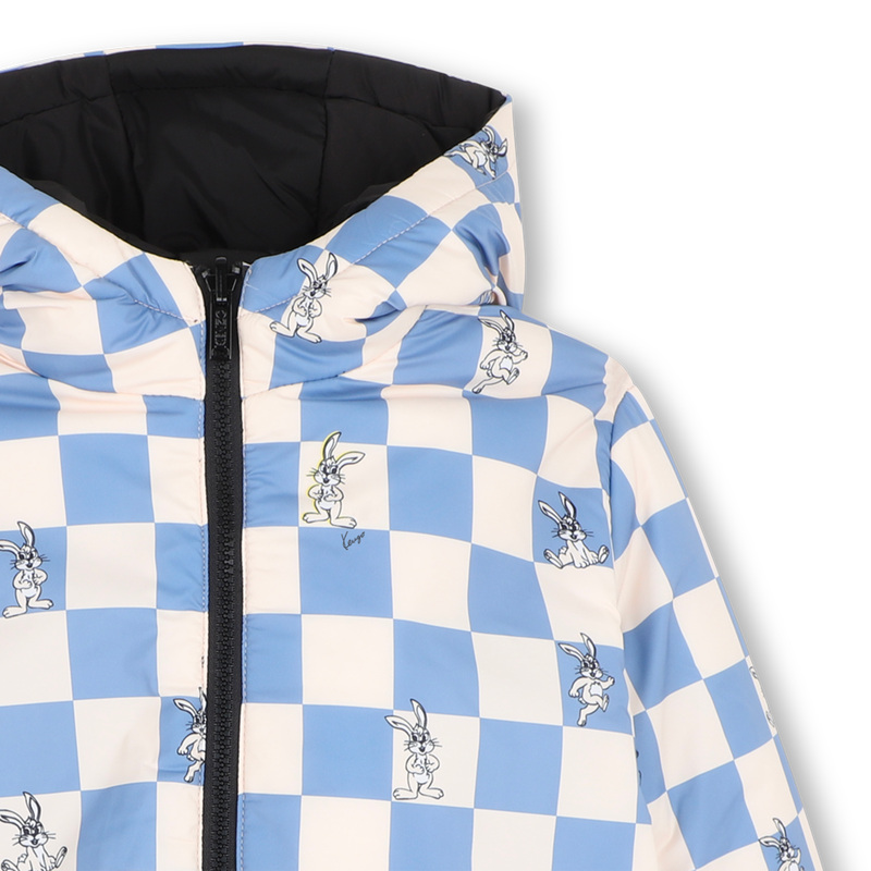Reversible down jacket KENZO KIDS 
                        BOY