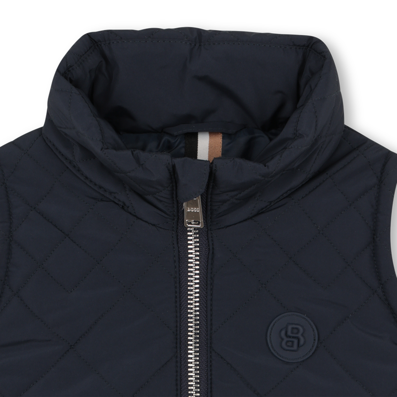SLEEVELESS HOODED DOWN JACKET BOSS 
                        BOY