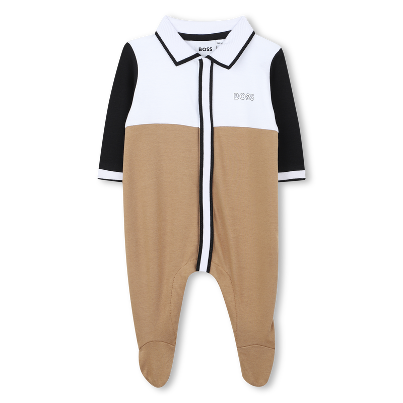 Tricolour polo-neck pyjamas BOSS 
                        BOY
