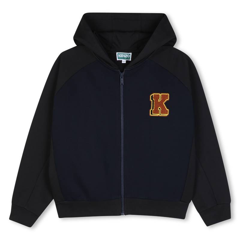 Hooded cardigan KENZO KIDS 
                        BOY