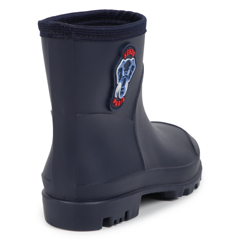 Rainboots with elephant patch KENZO KIDS 
                        UNISEX