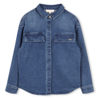 Long-sleeved denim shirt MICHAEL KORS 
                    GIRL
