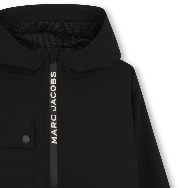 HOODED WINDBREAKER MARC JACOBS 
                        BOY