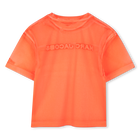 Embroidered cotton T-shirt MARC JACOBS 
                    UNISEX