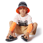 Two-tone cotton T-shirt MARC JACOBS 
                    BOY