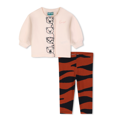 T-shirt and legging set KENZO KIDS GIRL