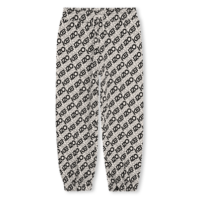 Printed jogging trousers KENZO KIDS BOY