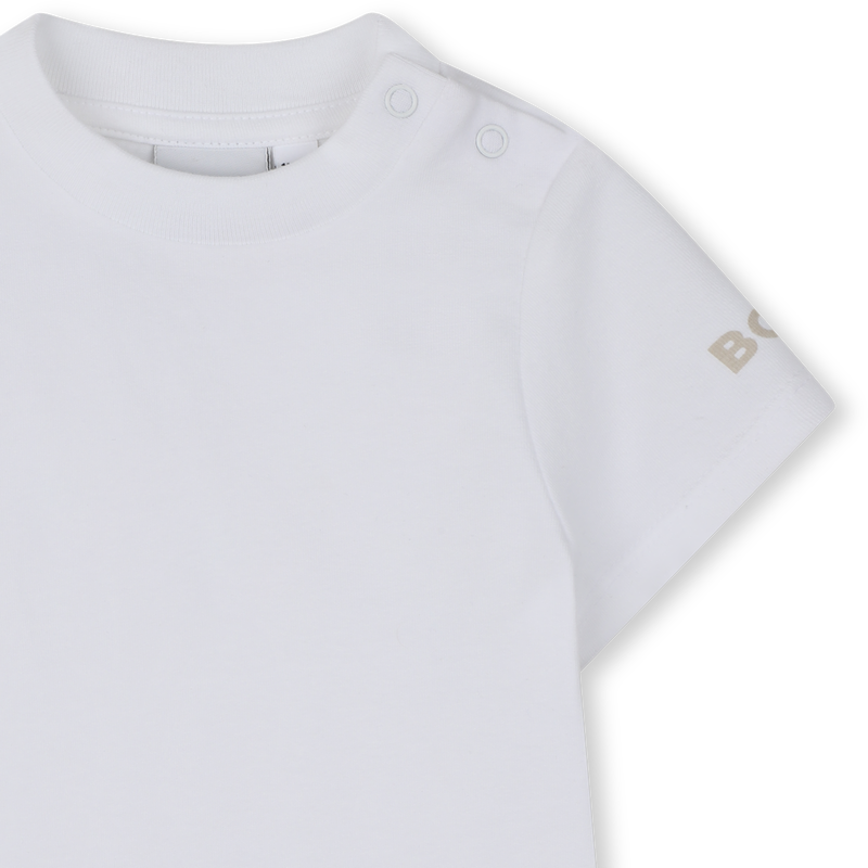 OVERALLS + T-SHIRT SET BOSS 
                        BOY