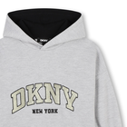 Logo dress with hood DKNY 
                    GIRL