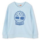 Sweatshirt with logo print, PALE BLUE, hi-res