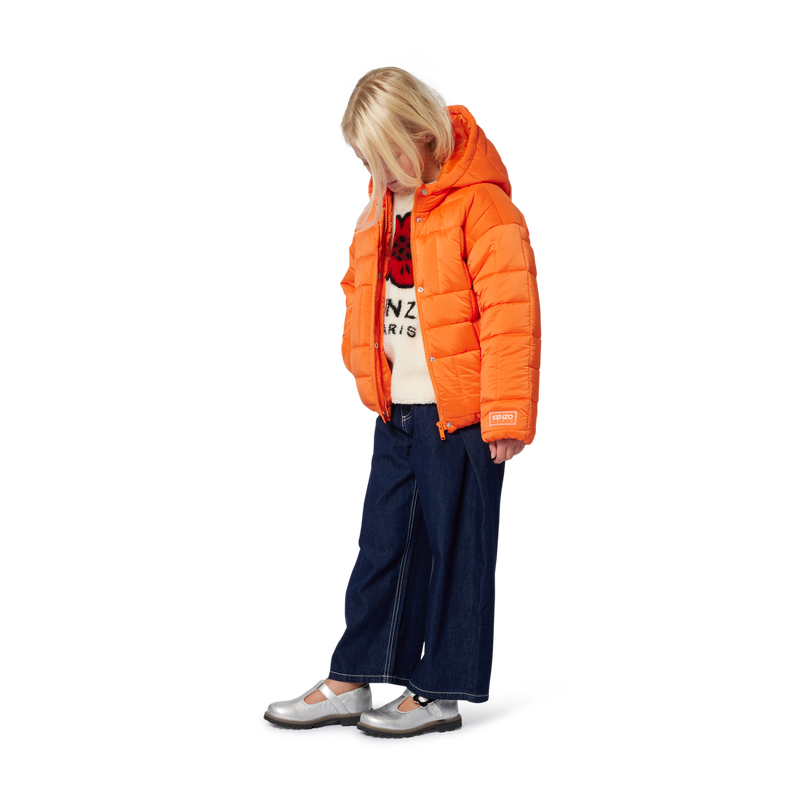 Fluffy fleece sweatshirt KENZO KIDS 
                        GIRL