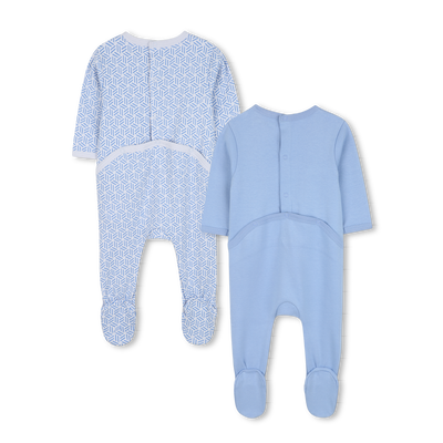 Set of two cotton pajamas KENZO KIDS UNISEX