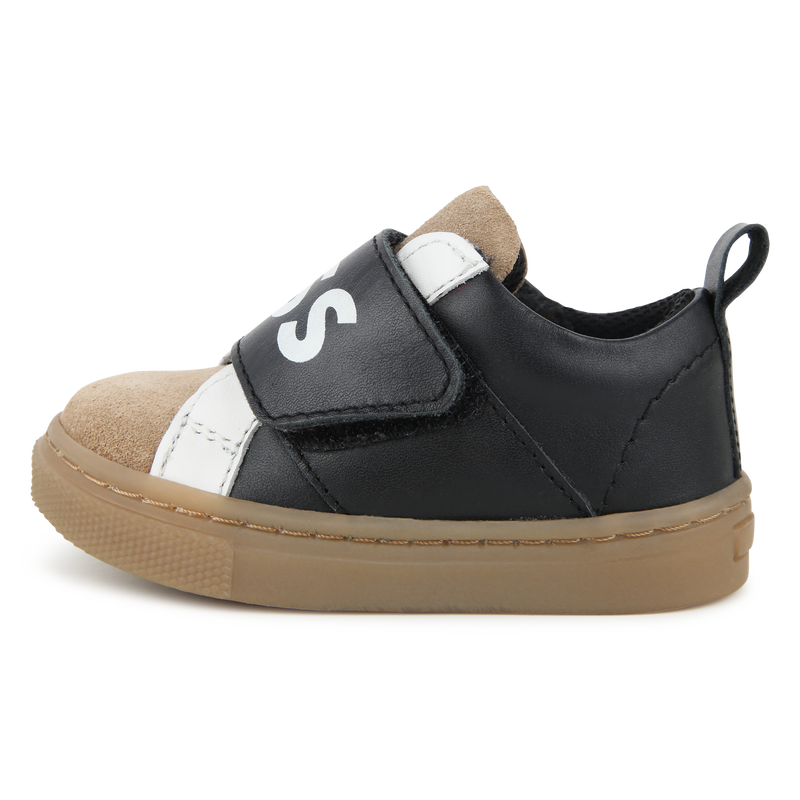 Leather Velcro Sneakers BOSS 
                        BOY
