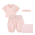 T-shirt, pajama and headband set KENZO KIDS 
                    GIRL