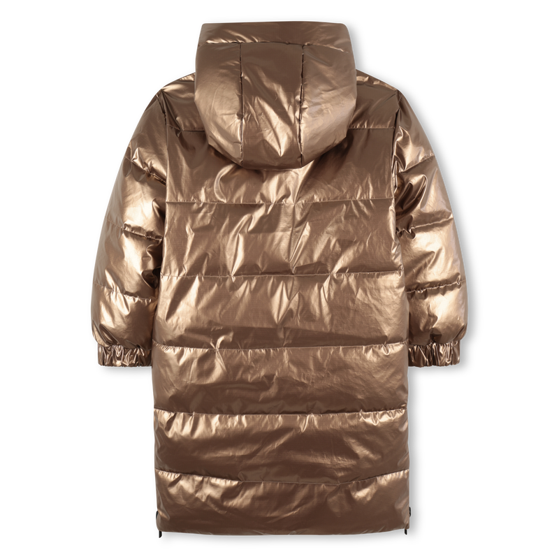 Long reversible down jacket KARL LAGERFELD KIDS 
                        GIRL