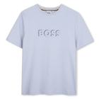 Short sleeve t-shirt, PALE BLUE, hi-res