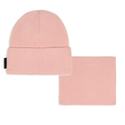Hat and neck warmer set KARL LAGERFELD KIDS 
                    GIRL