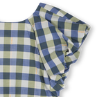 Chequered cotton dress KENZO KIDS 
                    GIRL