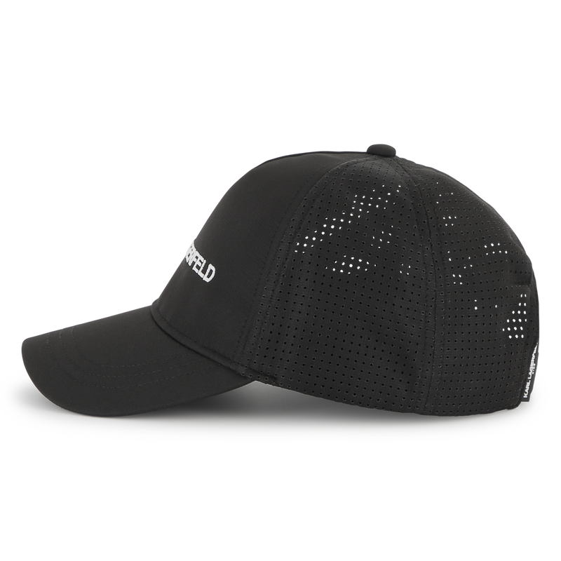Adjustable embroidered cap KARL LAGERFELD KIDS 
                        BOY