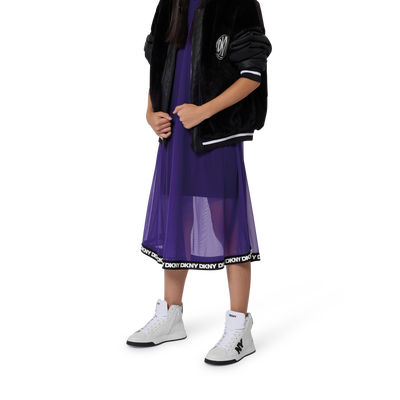 Knitted logo hat DKNY UNISEX