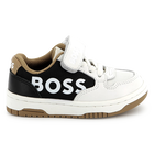 Leather lace-up trainers BOSS 
                    BOY