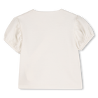 T-shirt, bucket hat and bib set KENZO KIDS 
                    GIRL