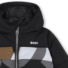 Hooded down jacket BOSS 
                    BOY