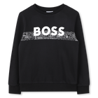 Round neck sweatshirt BOSS 
                    BOY