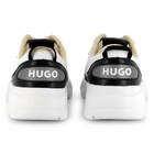 Bi-material lace-up trainers HUGO 
                    BOY