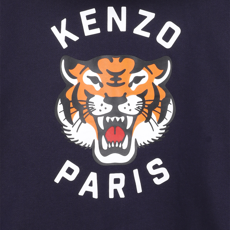 Fleece tracksuit cardigan KENZO KIDS 
                        BOY